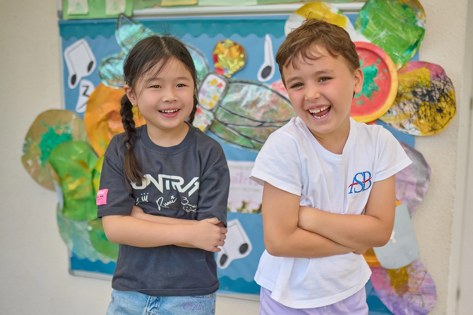 Students at international event
